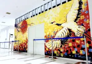 [Limited mural] Narita International Airport